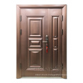 Hot Sale Chile Newest Modern Professional Customized Interior Double-Security Steel Door For Residential Entry